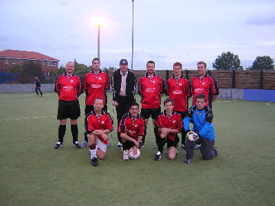 The LOFT 6-a-side team in their new kit
